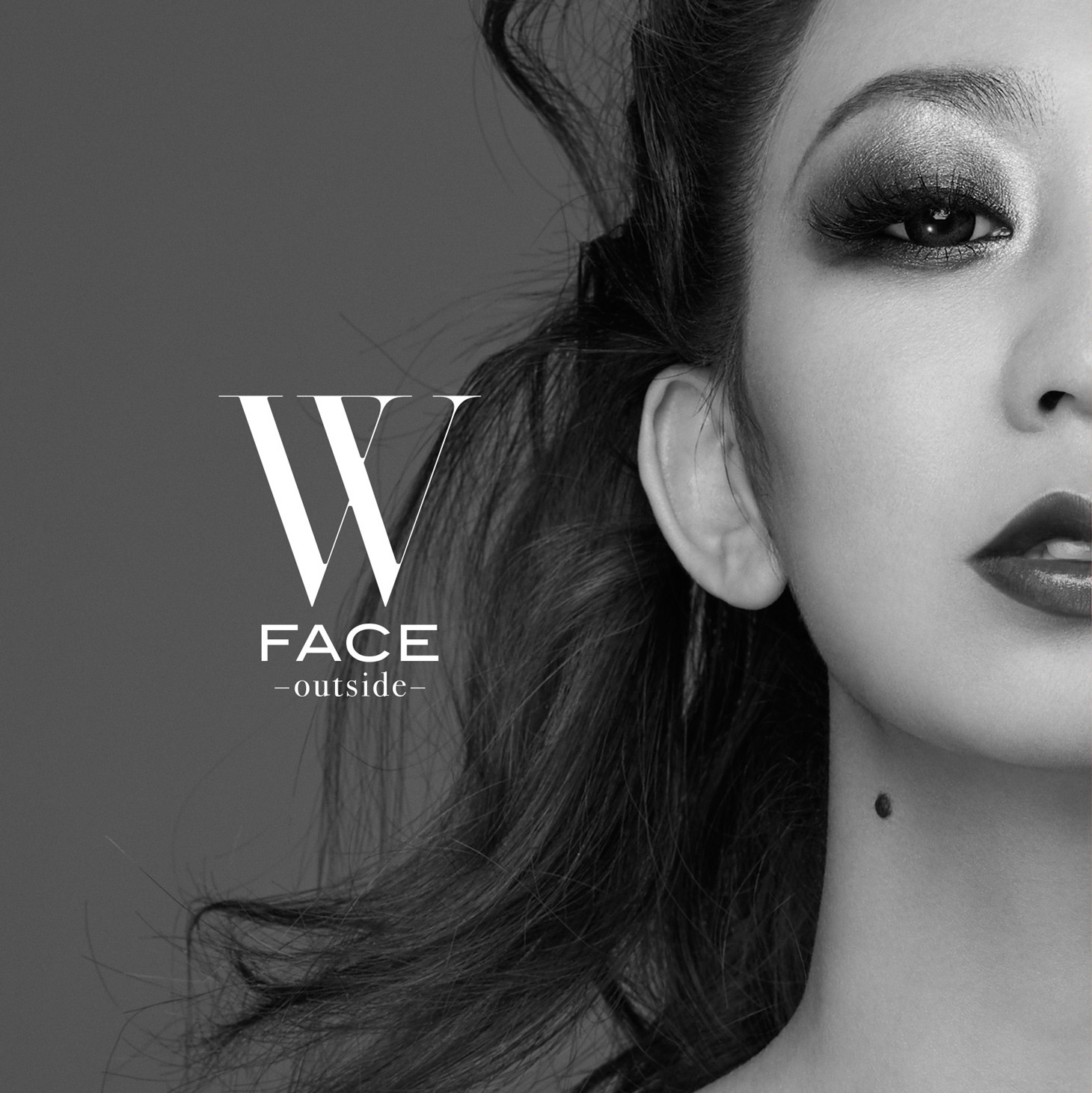 倖田來未「W FACE ～outside～」ジャケット
