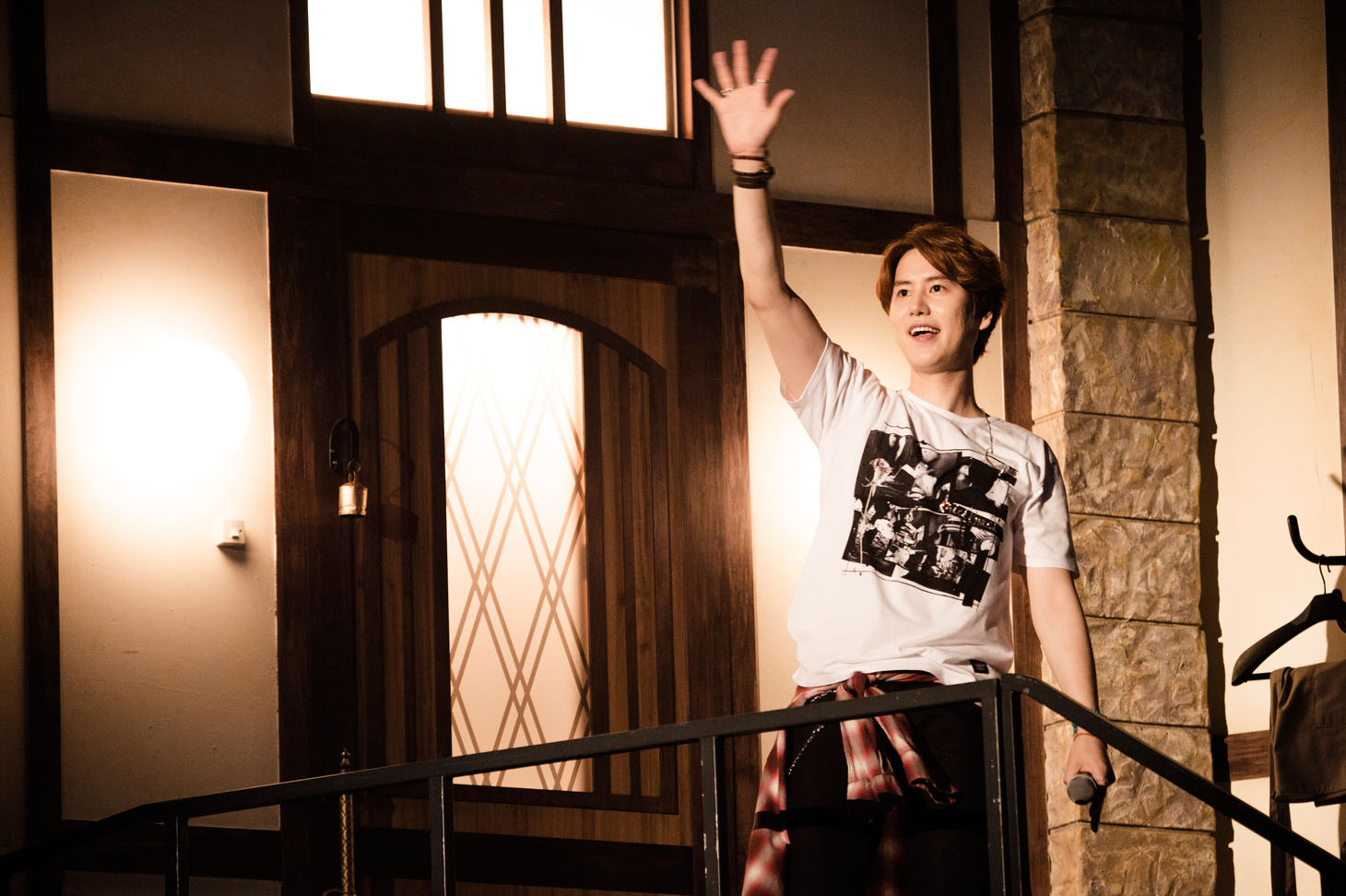 「SUPER JUNIOR-KYUHYUN JAPAN TOUR 2016 ～Knick Knack～」の様子。(c)フジテレビ