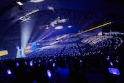 「SUPER JUNIOR-KYUHYUN JAPAN TOUR 2016 ~Knick Knack~」の様子。(c)フジテレビ