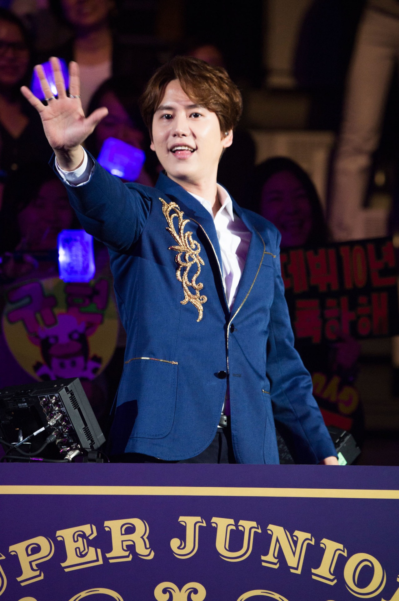 「SUPER JUNIOR-KYUHYUN JAPAN TOUR 2016 ～Knick Knack～」の様子。(c)フジテレビ