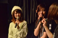 左から八島さらら、大黒柚姫（チームしゃちほこ）。