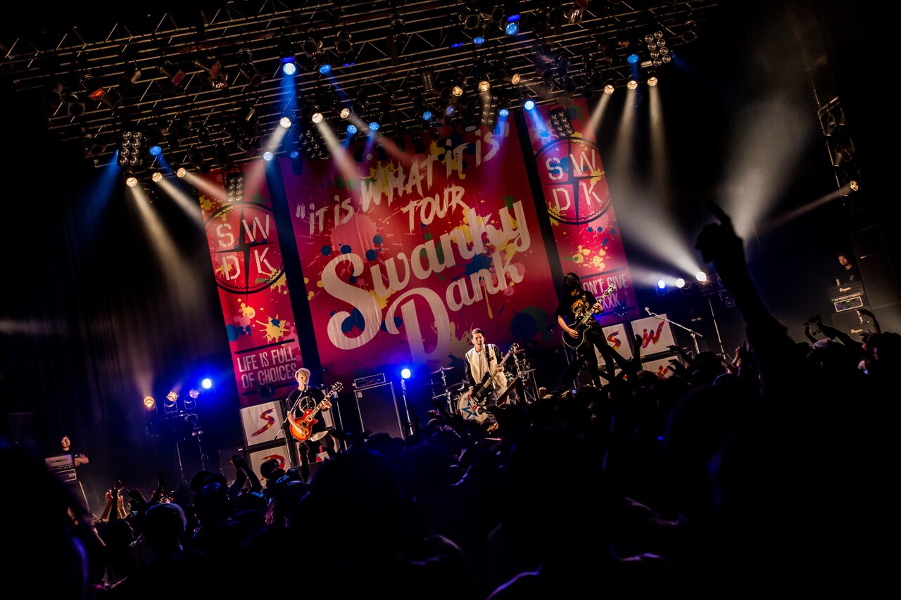 SWANKY DANK、万感のO-EASTワンマン「この景色を想像もしてなかった」