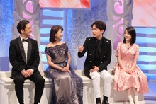 左から石丸幹二、新妻聖子、山崎育三郎、生田絵梨花（乃木坂46）。(c)フジテレビ