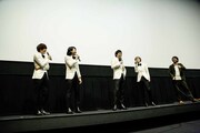 東京・新宿ピカデリーで行われた「短編映画『NEW』プレミア上映会＆トークショー」の様子。（撮影：石崎祥子）