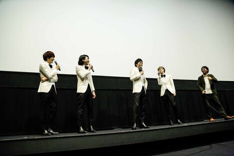 東京・新宿ピカデリーで行われた「短編映画『NEW』プレミア上映会＆トークショー」の様子。（撮影：石崎祥子）