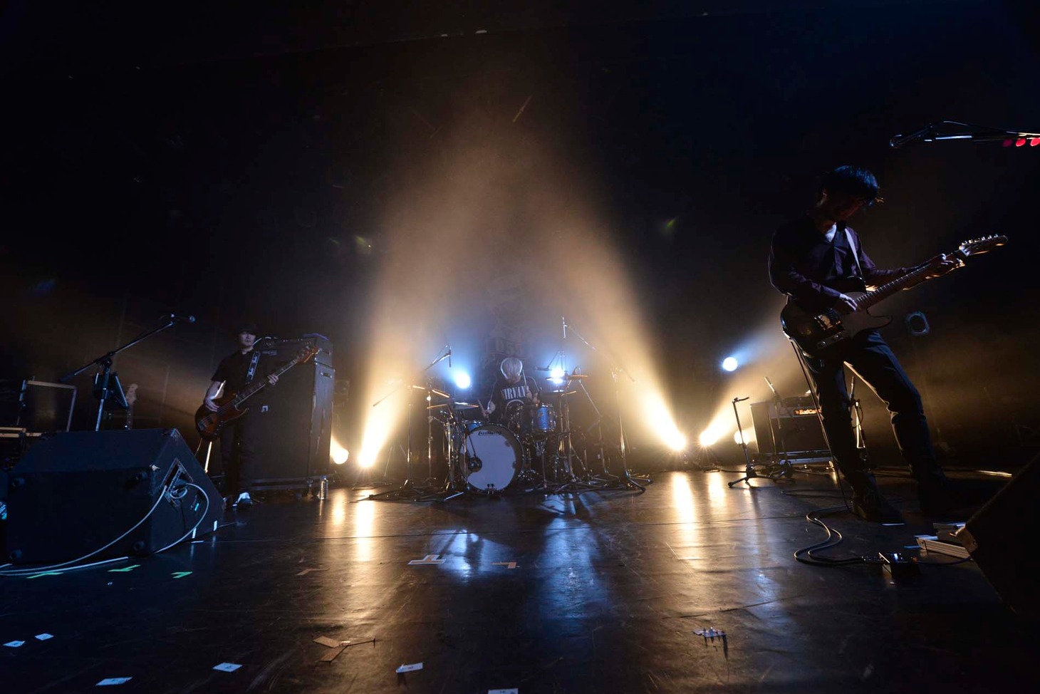 「55 daimas "Another year of experience"」2日目に出演するsyrup16g。（Photo by Yuki Kawamoto）