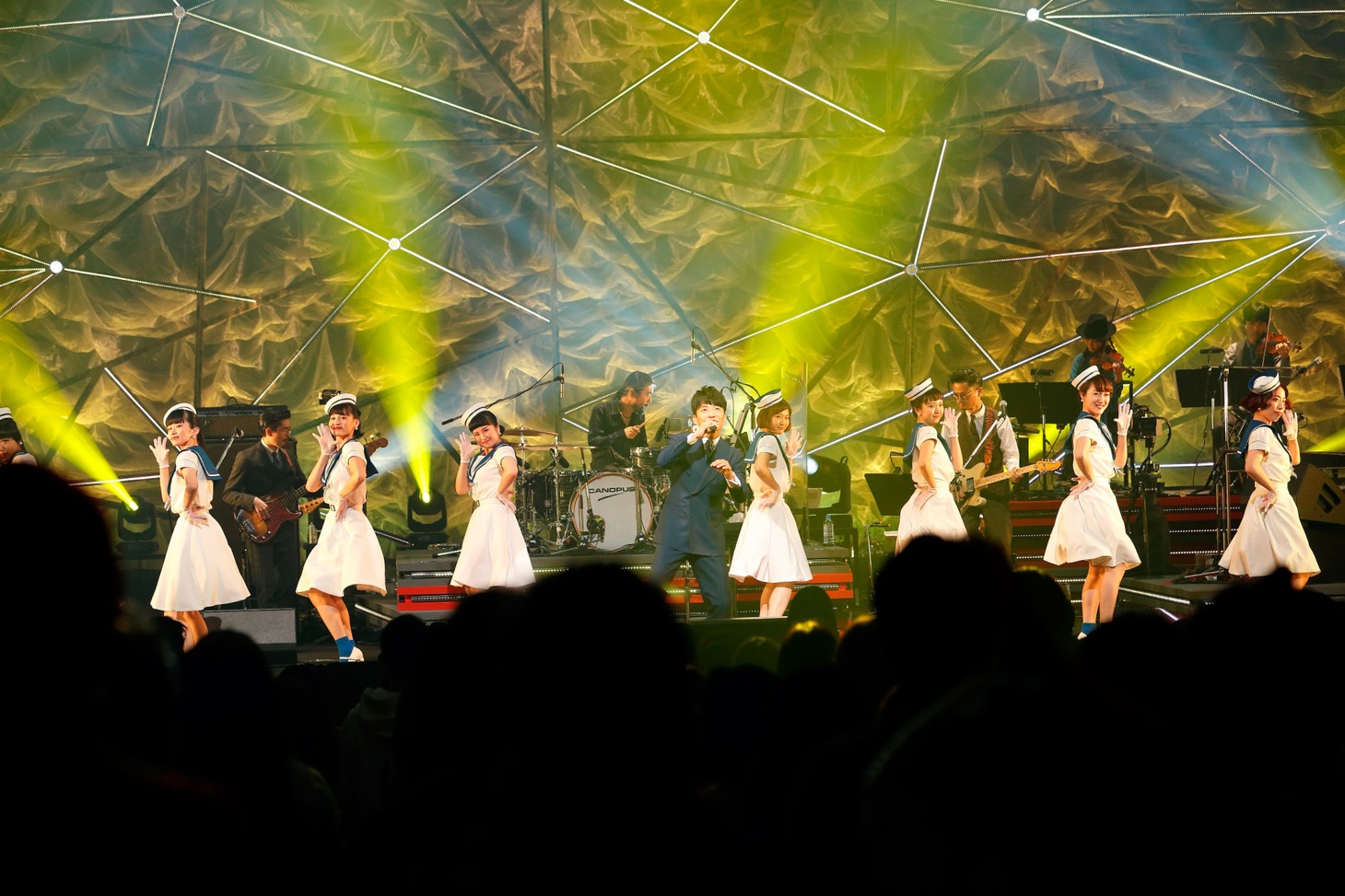 星野源「星野源 新春 Live 2days『YELLOW PACIFIC』」の様子。（Photo by Tsukasa Miyoshi[Showcase]）