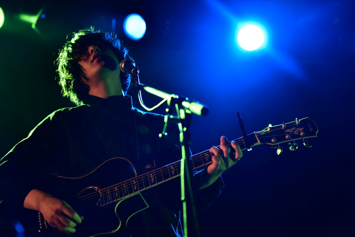 「55 daimas "Another year of experience"」1日目に出演する越雲龍馬（polly）。（Photo by Yuki Kawamoto）