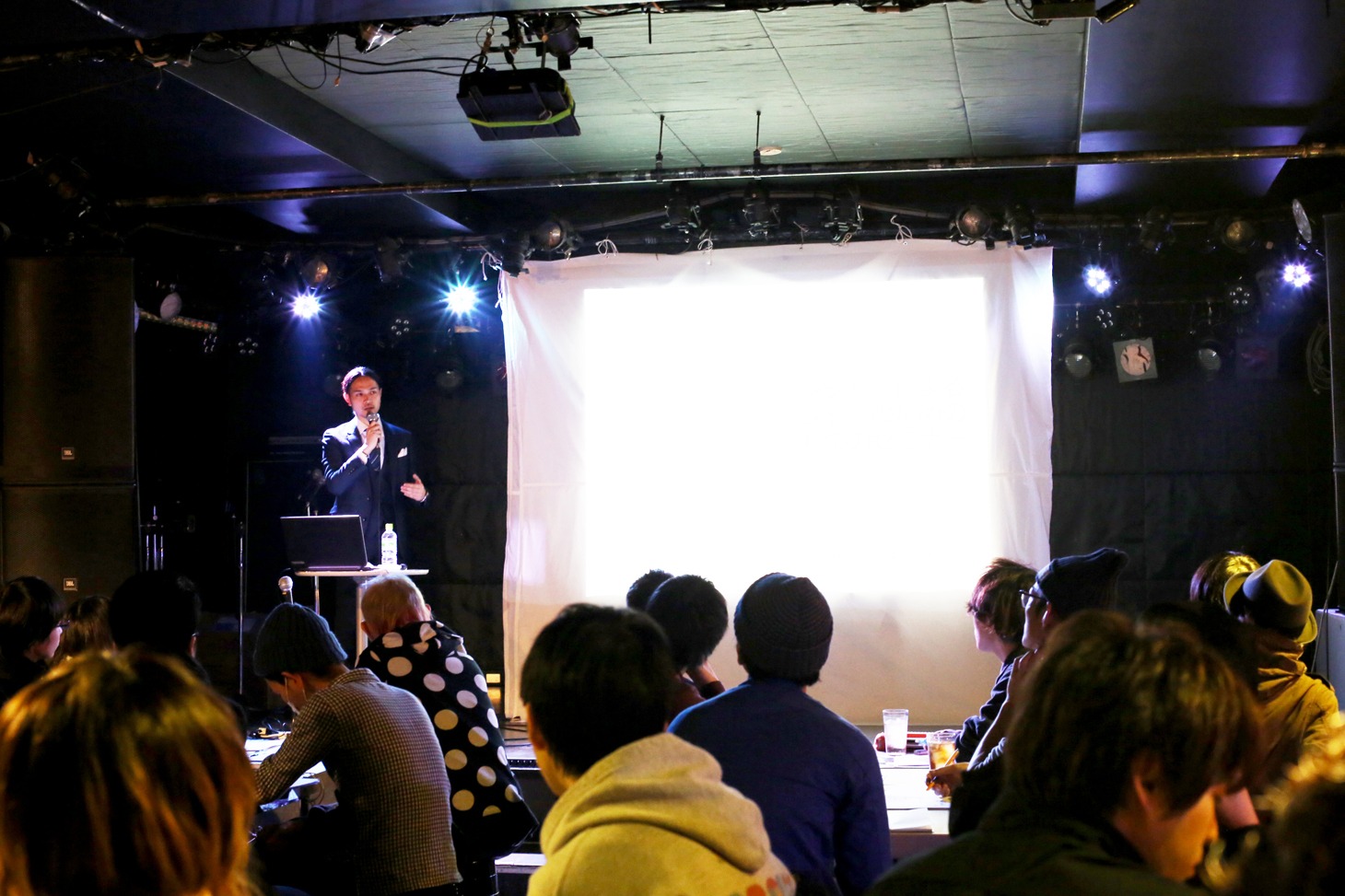 昨年行われた「ミュージシャンによるミュージシャンのためのお金のセミナーVol,ー2ー」の様子。