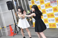 さきのん「NONSTOP☆DISCOTHEQUE」リリースイベントの様子。