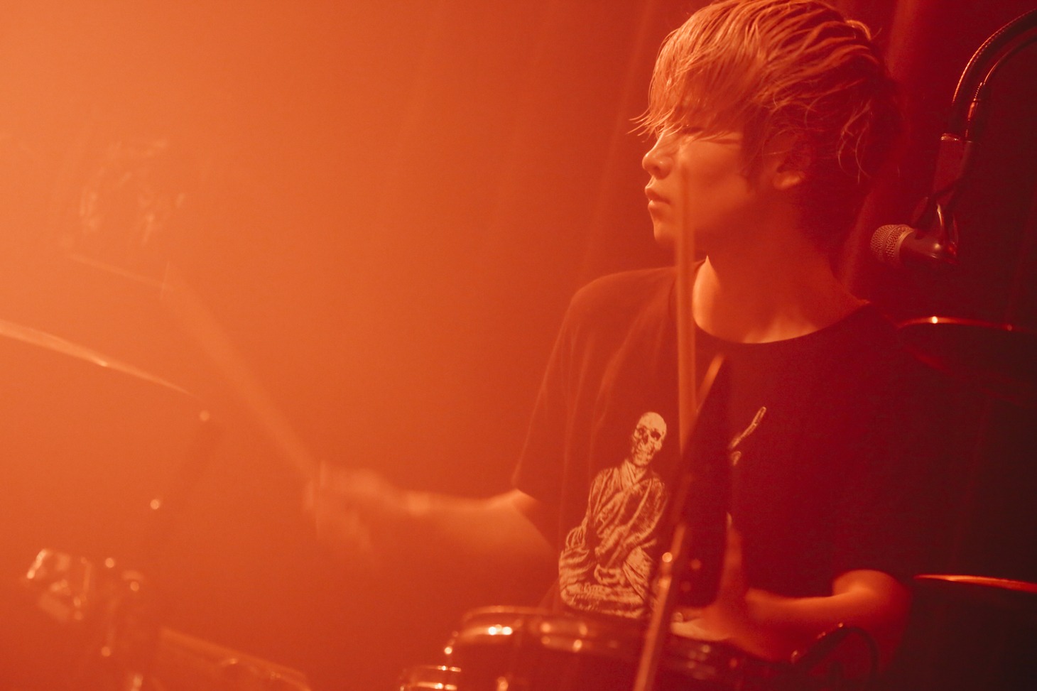 増子央人（Dr, Cho）（撮影：西槇太一）