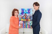 野沢雅子、氷川きよし (c)バードスタジオ/集英社・フジテレビ・東映アニメーション