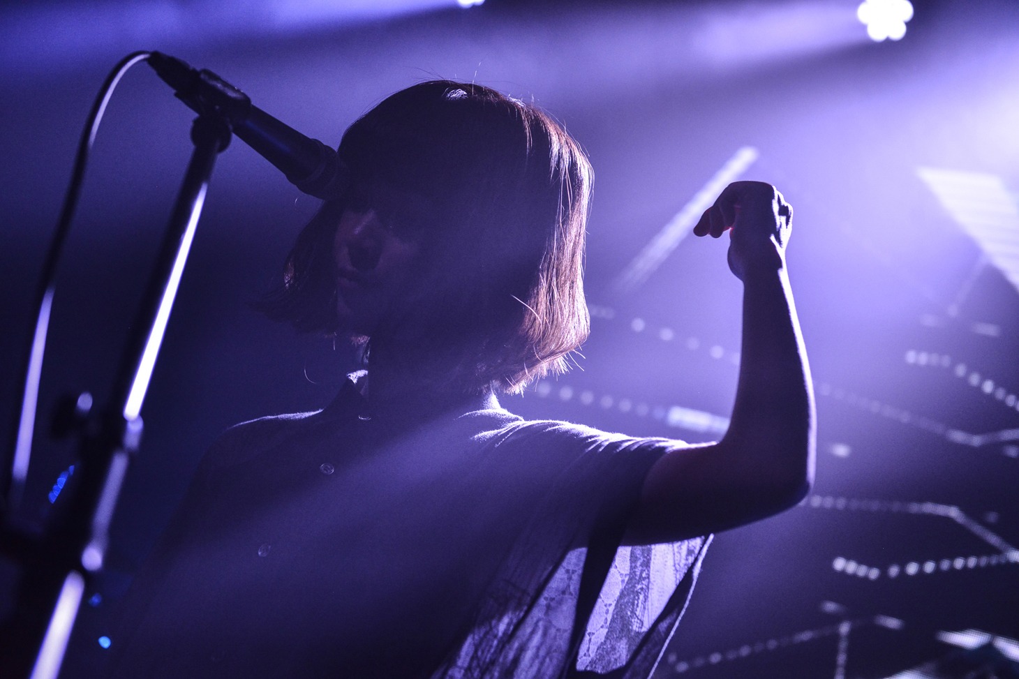 蒼山幸子（Vo, Key）（Photo by Azusa Takada）