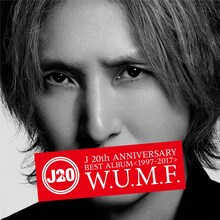 J「20th Anniversary BEST ALBUM ＜1997-2017＞[W.U.M.F.]」2CD＋MUSIC VIDEO盤ジャケット