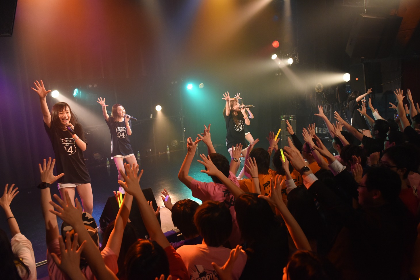 PPP!PiXiON 4周年LIVE in clubasia「RESTART 先に見たもの」の様子。