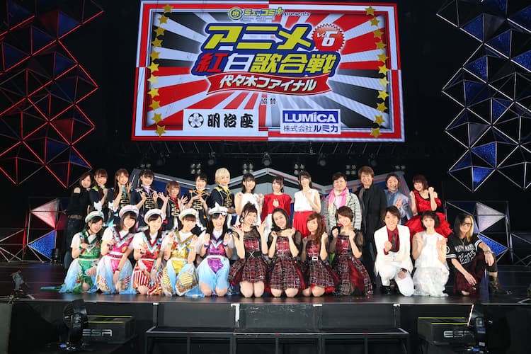 ももクロ 生うどん スフィアら出演 アニメ紅白 でhisashi大活躍 音楽ナタリー