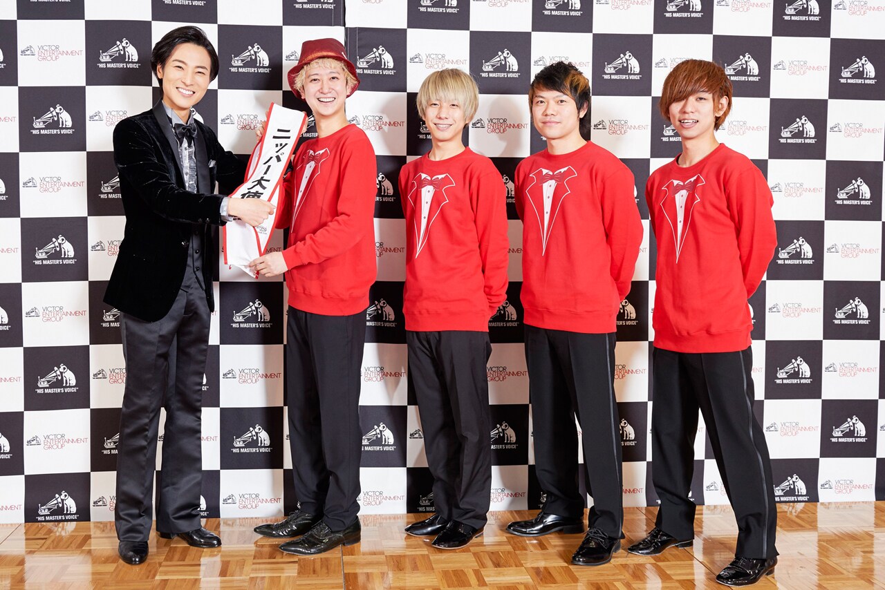 KEYTALKが“三代目ニッパー大使”就任、2代目山内惠介からたすき継承