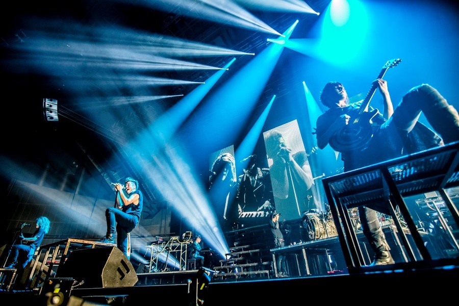 Crossfaith「New Age Warriors Japan Tour -Final Series One Man Shows-」ファイナル公演の様子。