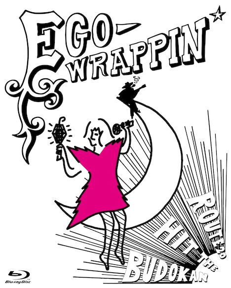 EGO-WRAPPIN'「ROUTE 20 HIT THE BUDOKAN ～live at 日本武道館～」Blu-rayジャケット