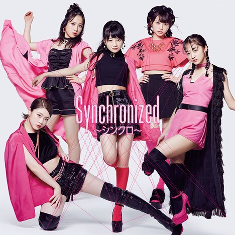 フェアリーズ「Synchronized ～シンクロ～」CD＋DVD盤ジャケット