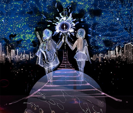 横槍メンゴによるさユり「平行線」MVのラフ。