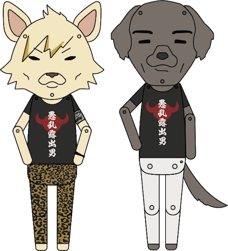 左からKISHOW、e-ZUKA。