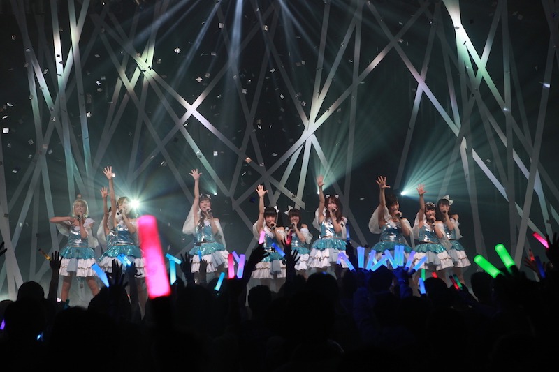 アフィリア・サーガ「アフィリア・サーガ ワンマンライブツアー2017～永遠の蒼き愛の女神～」東京・TSUTAYA O-EAST公演の様子。