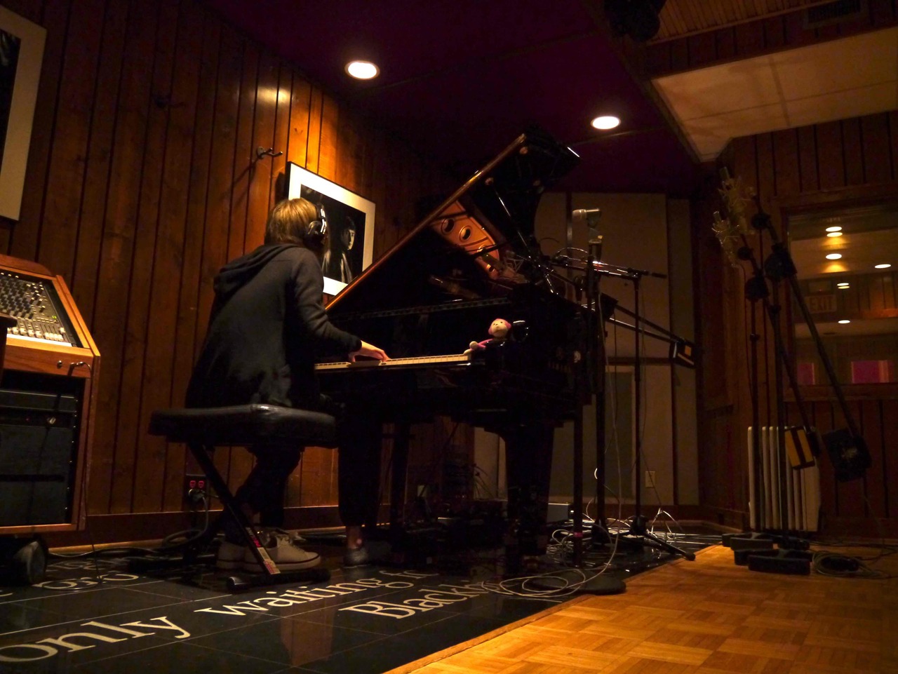 Blackbird Studioでのレコーディングの様子。（Photo by Subcul-rise Record）
