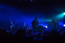 OGRE YOU ASSHOLE「OGRE YOU ASSHOLE ニューアルバム リリースツアー 2016-2017」東京・LIQUIDROOM公演の様子。（Photo by takeshi hirabayashi）