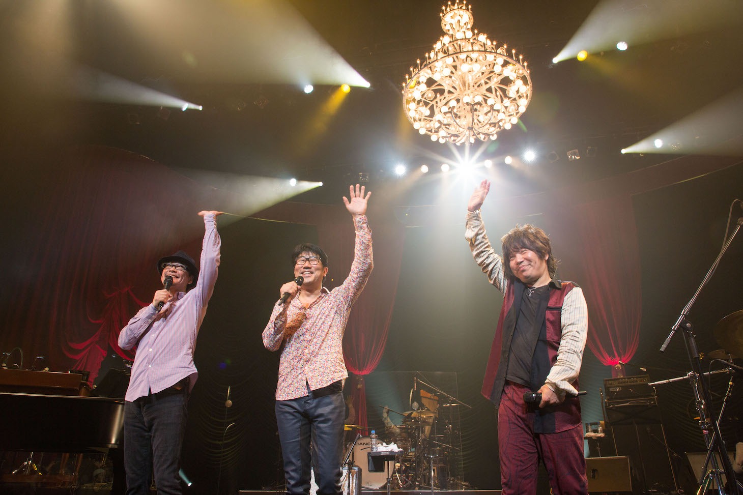 森俊之、亀田誠治、佐橋佳幸。
