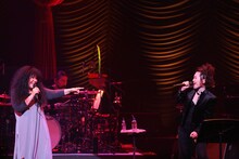 吉田美奈子と中納良恵（EGO-WRAPPIN'）。