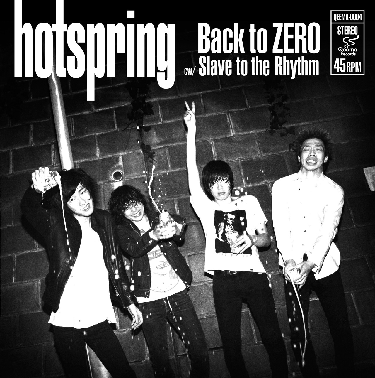 hotspring「ゼロになる」ジャケット
