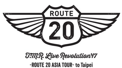 「T.M.R. LIVE REVOLUTION'16-'17 -Route 20 ASIA TOUR- to Taipei」ロゴ