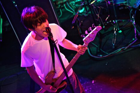 庵原将平(Vo, B / SHANK)(Photo by cwet)
