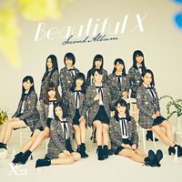 X21「Beautiful X」CD only盤ジャケット