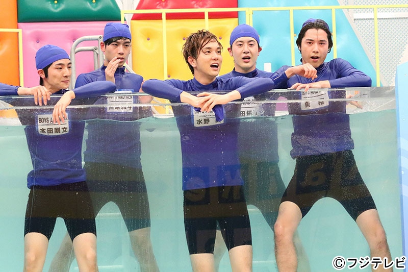 人気画像4位は「超特急、ボイメン、Da-iCE、XOXがめちゃイケで激突！イケメンだらけの大運動会」より、BOYS AND MEN。