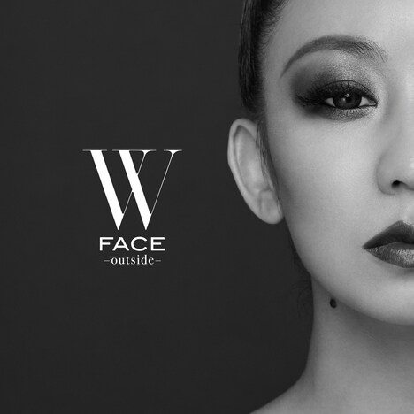 倖田來未「W FACE ～outside～」CDジャケット