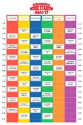 「HIROSHIMA MUSIC STADIUM-ハルバン-17」3月12日タイムテーブル
