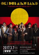 「Australia tour 2017 OKI DUB AINU BAND Special Live!」ポスター