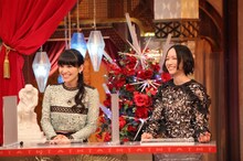 左からあ～ちゃん、のっち。 (c)フジテレビ