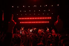 中村一義「エドガワQ2017～ERA最構築～」東京・江戸川区総合文化センター公演の様子。