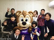 「サンチェたいそう」レコーディング時の様子。