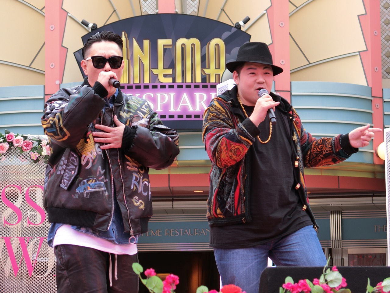 LGYankeesとOh Yeah Yankee（a.k.a 大江裕）。（写真提供：日本クラウン）