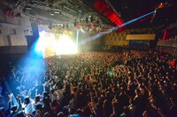 THE BAWDIES「NEW BEAT TOUR 2017」東京・新木場STUDIO COAST公演の様子。（Photo by RUI HASHIMOTO[SOUND SHOOTER]）