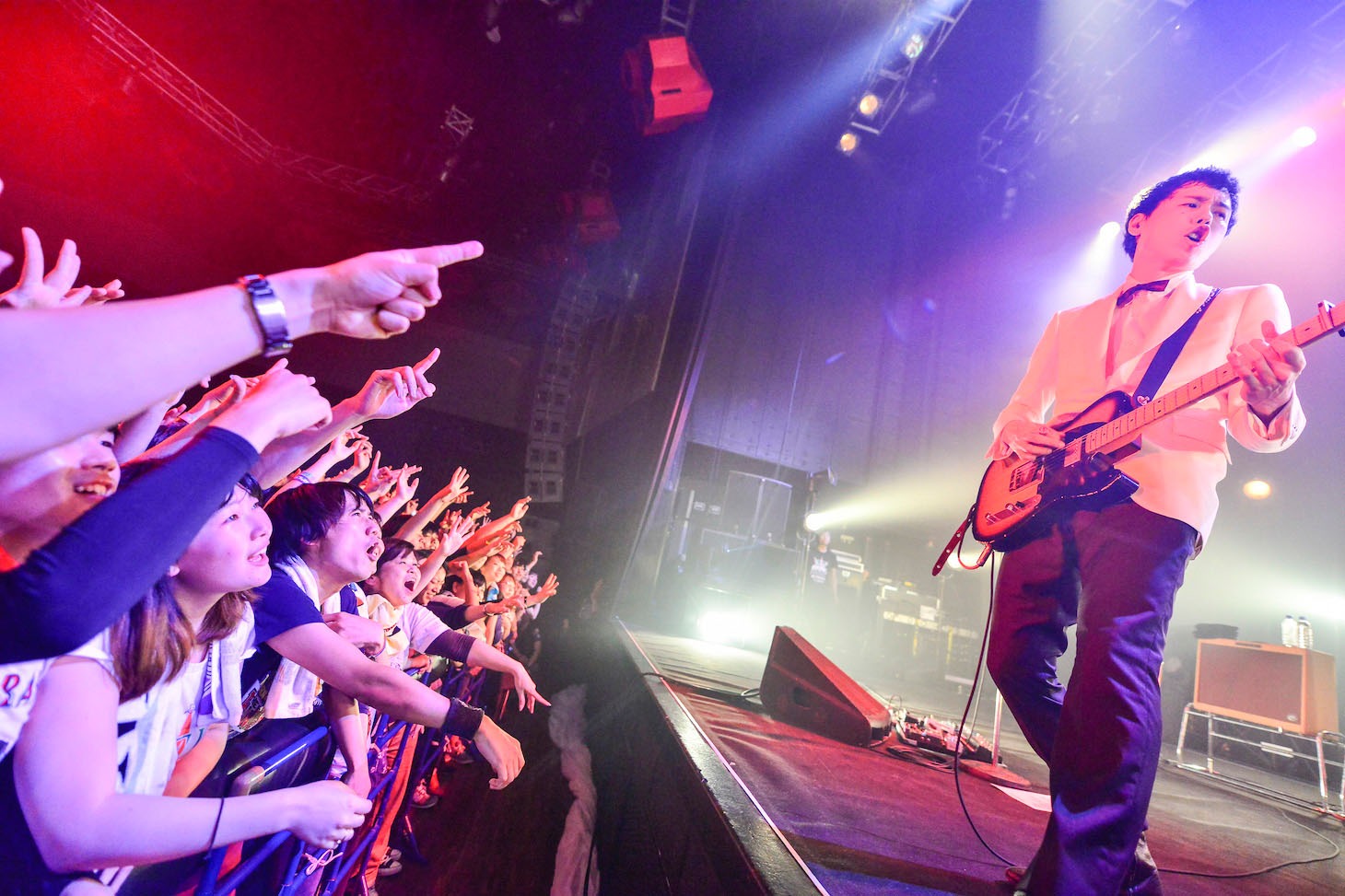 TAXMAN（G, Vo）（Photo by RUI HASHIMOTO[SOUND SHOOTER]）