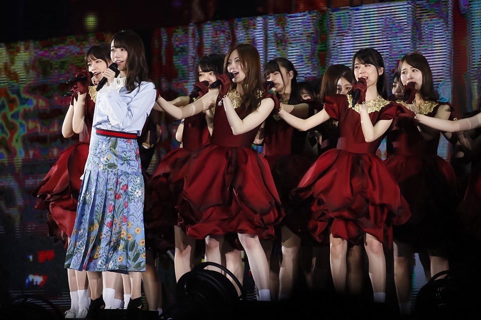 アンコールでの「サヨナラの意味」披露の様子。 （c）乃木坂46 LLC