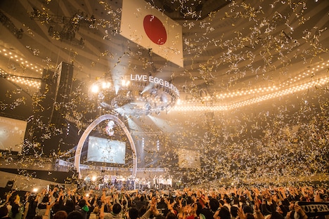 東京・日本武道館で行われた「LIVE EGG BUDOKAN ～shibuya eggman 35周年 大感謝祭～」の様子。（Photo by Daisuke Sakai [eggman , FYD inc.]）