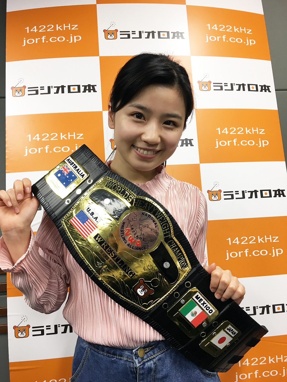 小池美由、ラジオ「真夜中のハーリー&レイス」で清野茂樹とプロレストーク