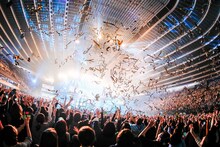 SHINee｢SHINee WORLD2017～FIVE～｣大阪・大阪城ホール公演の様子。（Photo by hajime kamiiisaka）