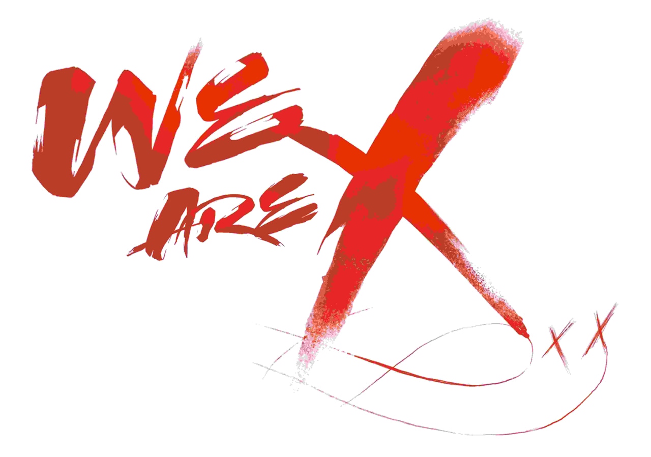 映画「WE ARE X」ロゴ
